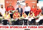 Almanya’dan 7 madalyayla dönen Altın Kızlar coşkuyla karşılandı Berlin 2018