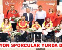 ‘Altın Kızlar’ yurda döndü