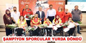 ‘Altın Kızlar’ yurda döndü