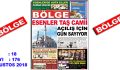 BÖLGE GAZETESİ , YIL:18 , SAYI: 176 , ”AĞUSTOS 2018” SAYISI ÇIKTI!..