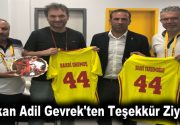Başkan Adil Gevrek’ten teşekkür ziyareti Yeni Malatyaspor Başkanı Adil Gevrek,