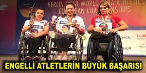 Engelli Milli Atlet Hamide Doğangün Avrupa Şampiyonu oldu