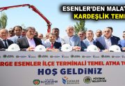 “Pütürge Esenler İlçe Terminali”nin temeli atıldı. Esenler Belediyesi’nin kardeş belediyesi