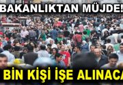 Bakanlıktan müjde! 80 bin kişi işe alınacak Aile, Çalışma ve