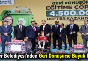 GERİ DÖNÜŞÜMDEN 500 BİN DEFTER DAHA Esenler Belediyesi’nin geri dönüşüm