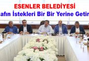 ESNAFIN İSTEKLERİ BİR BİR YERİNE GELİYOR Esenler Belediyesi, iki hafta