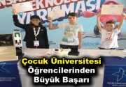 ÇOCUK ÜNİVERSİTESİ ÖĞRENCİLERİNDEN BÜYÜK BAŞARI Küçükçekmece Belediyesi Çocuk Üniversite’si öğrencileri