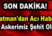 Batman’dan acı haber! 7 askerimiz şehit oldu Batman’ın Gercüş ilçesinde