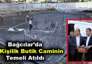 Bağcılar’da 954 kişilik butik caminin temeli atıldı Bağcılar’da 954 kişilik