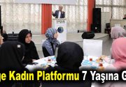 Bilge Kadın platformu 7 yaşına girdi Bağcılar Belediyesi tarafından 7