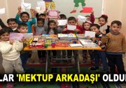 ONLAR ‘MEKTUP ARKADAŞI’ Dede Torun Yaşam Merkezi’ndeki minikler, mektup kültürünün