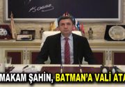 Esenler Kaymakamı Hulusu Şahin, Batman’a vali olarak atandı Cumhurbaşkanı Recep
