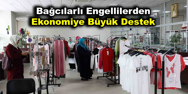 İndirim seferberliğine Bağcılarlı engellilerden büyük destek