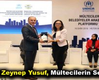 Suriyeli Zeynep Yusuf, mültecilerin sesi oldu