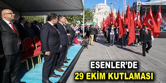 ESENLER’DE COŞKULU 29 EKİM KUTLAMASI