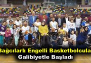 Engelli basketbolcular lige galibiyetle başladı Bağcılar Belediyesi Tekerlekli Sandalye Basketbol