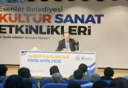TÜRKÇE’Yİ MEDENİYETİMİZE UYGUN KULLANALIM Fikir Atölyesi’nde konuşan Gazeteci Yusuf Kaplan,