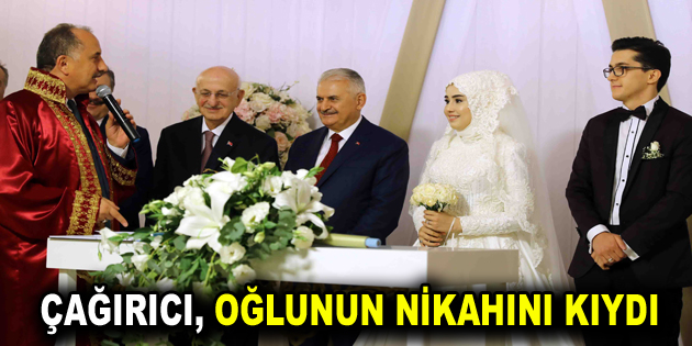 Başkan Lokman Çağırıcı oğlunu evlendirdi
