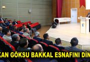 BAŞKAN GÖKSU BAKKAL ESNAFINI DİNLEDİ Esenler Belediye Başkanı Mehmet Tevfik