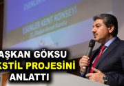 GÖKSU, TEKSTİL PROJESİNİ ANLATTI Esenler Kent Konseyi, 2018 yılı 21.