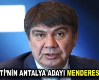 AK Parti’nin Adayı Menderes Türel Oldu