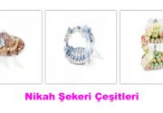Nikah Şekeri Çeşitleri Sizlerle Evlilik hayatın en önemli eylemlerinden bir
