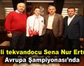 Milli tekvandocu Sena Nur Ertürk Avrupa Şampiyonası’nda