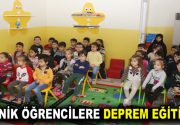 MİNİK ÖĞRENCİLERE DEPREM EĞİTİMİ Küçükçekmece Belediyesi Sivil Savunma Birimi tarafından