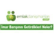 İmar Barışının Getirdikleri Neler? İmar barışının gelmesi ile beraber vatandaşlar
