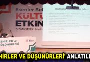 ‘ŞEHİRLER VE DÜŞÜNÜRLERİ’ ANLATILIYOR Dr. Ertuğrul Ökten, “Şehirler ve Düşünürleri”