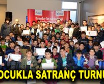 182 ÇOCUKLA SATRANÇ TURNUVASI
