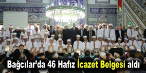 Bağcılar’da 46 hafız icazet belgesi aldı