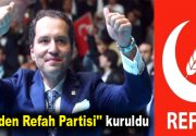 ”Yeniden Refah Partisi” kuruldu Eski başbakanlardan Necmettin Erbakan’ın oğlu Fatih