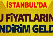 İstanbul’da su fiyatlarında indirim! İstanbul Büyükşehir Belediye Başkanı Mevlüt Uysal,