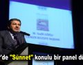 Esenler’de “Sünnet” konulu bir panel düzenledi