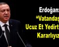 Erdoğan: Vatandaşa Ucuz Et Yedirtmekte Kararlıyız