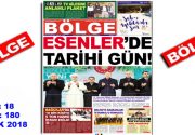 BÖLGE GAZETESİ , YIL:18 , SAYI: 180 , ”ARALIK” SAYISI