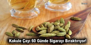 Kakule Çayı 60 Günde Sigarayı Bıraktırıyor!