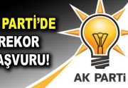 AK Parti adaylık için rekor başvuru! AK Parti’de belediye başkanlığı