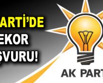 AK Parti adaylık için rekor başvuru!