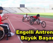 Engelli antrenörün büyük başarısı
