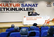 İSLÂM’IN AMACI İNSANI HÜR KILMAKTIR “Siyaset ve Ahlâk Okumaları”nda konuşan