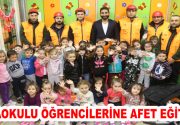 ANAOKULU ÖĞRENCİLERİNE AFET EĞİTİMİ AFETE HAZIR KÜÇÜKÇEKMECE Küçükçekmece Ahmet Ermiş