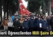 ESENLERLİ ÖĞRENCİLERDEN MİLLİ ŞAİRE DUALAR “Esenler’in Yüzleri” projesindeki öğrenciler, İstiklâl