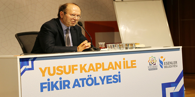 Gazeteci Yusuf Kaplan, Fikir Atölyesi’nde konuştu