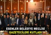 Esenler Belediye Meclisi, Gazetecileri kutladı Esenler Belediyesi Meclis Başkanı Murat
