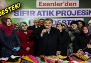 SIFIR ATIK PROJESİNE TAM DESTEK! Esenler Belediyesi, insan ve doğa