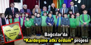 Bağcılar’da “Kardeşime atkı ördüm” projesi