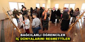 BAĞCILARLI ÖĞRENCİLER İÇ DÜNYALARINI RESMETTİLER