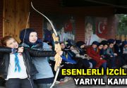 ESENLERLİ İZCİLERİN YARIYIL KAMPI Esenlerli izciler, Beykoz Kent Ormanı İzcilik Tesisleri’nde hem